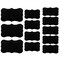 Wrapables Set of 56 Chalkboard Labels / Chalkboard Stickers with White Liquid Chalk Pen